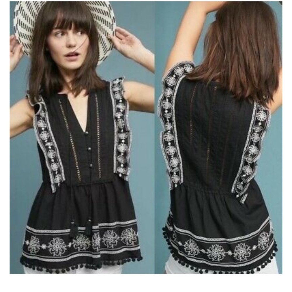 Anthropologie Size 2 Top